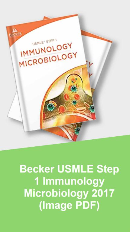 Becker USMLE Step 1 Immunology Microbiology 2017 (Image PDF)